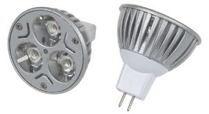 T-LED 02202 Barevná LED žárovka MR16 3x1W60 Modrá