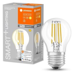 Chytrá stmívatelná WiFi LED žárovka E27 4 W CLASSIC P, teplá bílá
