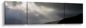 Obraz blížící se bouřky (170x50 cm)
