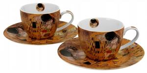 Porcelánový Šálek Duo Klimt 110 ml 2 ks