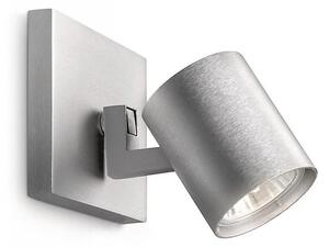 Philips 53090/48/16 - Bodové svítidlo RUNNER stříbrné 1xGU10/35W/230V