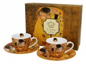 Porcelánový Šálek Duo Klimt 110 ml 2 ks