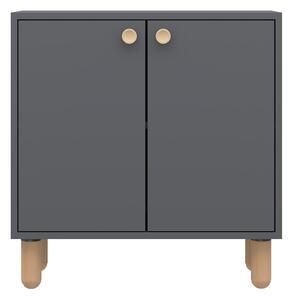 Komoda Lynda (antracit). Akce -25%
