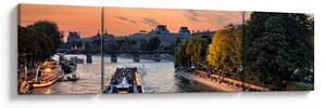 Obraz - loď na vyhlídkové plavbě (170x50 cm)