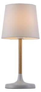 Leuchten Direkt 14423-16 - Stolní lampa NIMA 1xE14/40W/230V bílá