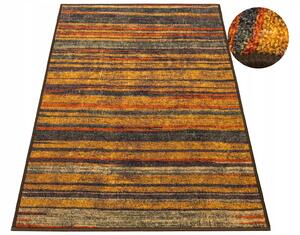KOBEREC PROTIKLOUZAVÝ SMYČKOVÝ DO OBÝVACÍHO POKOJE BAREVNÝ S PRUHY FUSION 80x100 cm