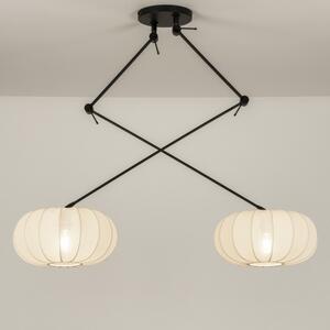 Závěsné nastavitelné svítidlo s ramenem nad jídelní stůl Snap Yapan Style 26 Black (LMD)