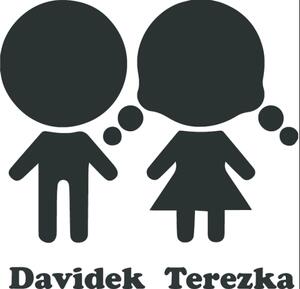 Samolepka Chlapeček a holčička