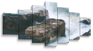 Obraz - síla vody (210x100 cm)