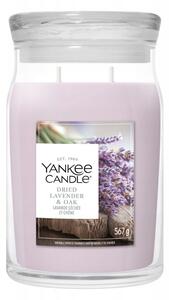 Sójová vonná svíčka Dried Lavender & Oak Yankee Candle 1 ks
