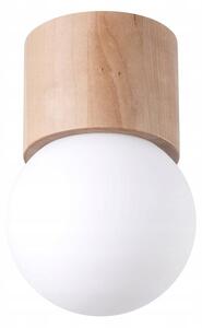 SOLLUX LIGHTING kulatý Stropní Svítidlo 19 x 19 cm béžová