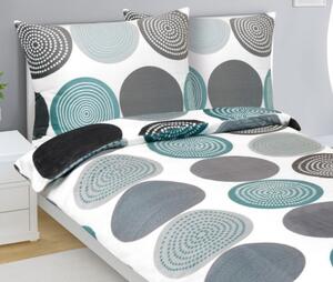 Bellatex Povlečení MIKROFLANEL, Tykrysová Mandala - 140x200, 70x90cm