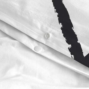 Bavlněný povlak na peřinu Blanc Shapes, 140 x 200 cm