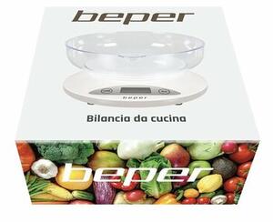 BEPER BP802 kuchyňská digitální váha s miskou, 5kg