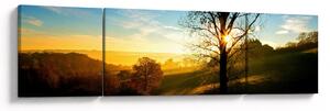 Obraz východu slunce (170x50 cm)