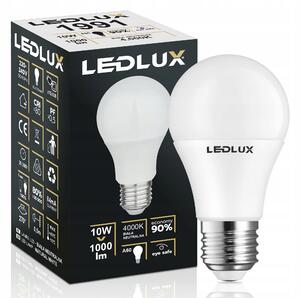 LED žárovka E27 10 W LEDLUX neutrální bílá 1000 lm