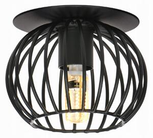 Kulatý Stropní Svítidlo Candellux 9 x 8,5 cm černá