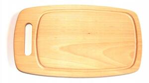 Krájecí deska sud velká buk 44x28cm Chłopcy z Rancza