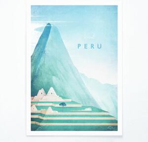 Plakát Travelposter Peru, A3