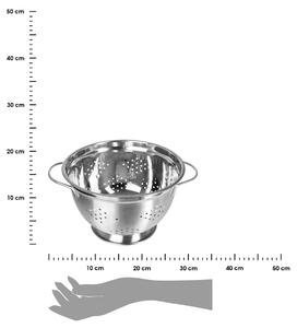 Kovové cedník Steel, (fi) 30 cm
