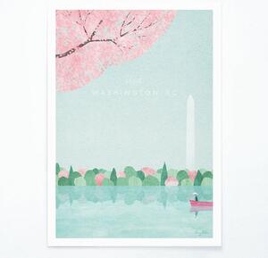 Plakát Travelposter Washington D.C., A3