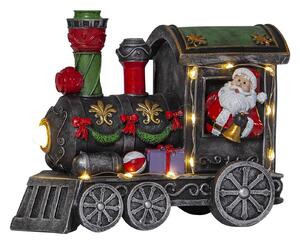 Loke LED dekorativní světlo, Santa Claus ve vlaku