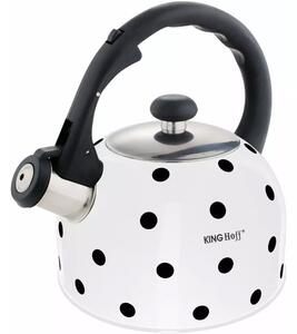 Kinghoff Varná konvice na vodu Kinghoff, 2,6 l, bílá