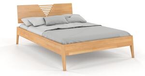 Dvoulůžková postel z bukového dřeva Skandica Visby Wolomin, 140 x 200 cm