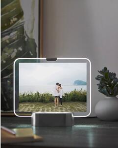 LED rámeček na fotografii se základem v šedé barvě Umbra Glo, 13 x 18 cm