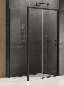 New Trendy Prime Black sprchový kout 110x90 cm obdélníkový černá matný/průhledné sklo K-1282