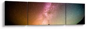 Obraz - obloha plná hvězd (170x50 cm)