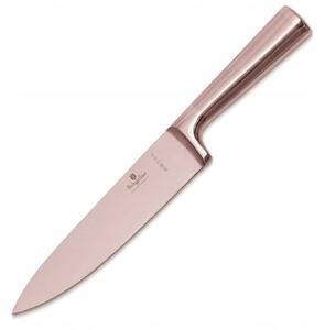 OCELOVÝ NŮŽ ŠÉFKUCHAŘE BERLINGER HAUS 22cm BH-2934 ROSE GOLD