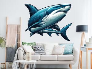 Žralok arch 130 x 102 cm