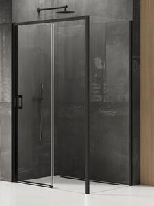 New Trendy Prime Black sprchový kout 100x70 cm obdélníkový černá matný/průhledné sklo K-1304