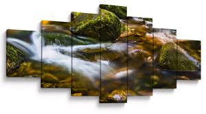 Obraz potůčku (210x100 cm)