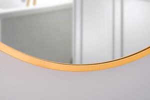 Dubiel Vitrum zrcadlo 70x70 cm kulatý zlatá 5905241008837