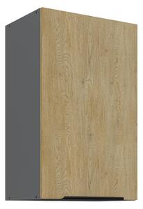 Horní kuchyňská skříňka Carminia 45 G-72 1F (dub cremona + antracit)