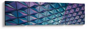 Obraz - barevná struktura (170x50 cm)