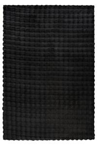KOBEREC S VYSOKÝM VLASEM, 120/160 cm černá Novel - Online Only koberce & rohožky, Online Only