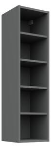 Horní kuchyňský regál Carminia 30 G-108 OTW (antracit)