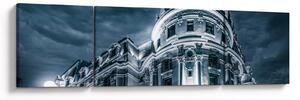 Obraz architektury v temnu (170x50 cm)