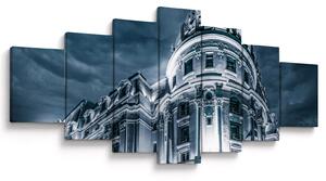 Obraz architektury v temnu (210x100 cm)