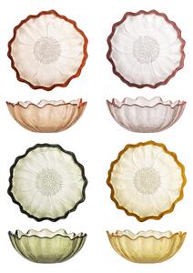 Skleněná mistička Kana Multi Glass 120 ml – set 4 ks