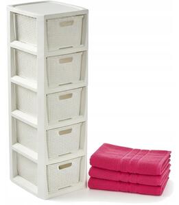 Sada košů plast béžová