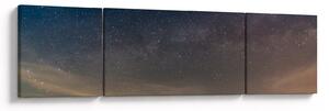 Obraz noční oblohy (170x50 cm)