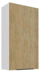 Horní kuchyňská skříňka Carminia 60 G-108 1F (dub cremona + bílá)