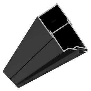 Rea Magnetický uzavírací profil pro dveře Molier, černá REA-K6395 - Rea
