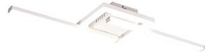 Trio Leuchten R67303131 VIALE - Stropní LED svítidlo v bílé barvě, 54 x 16cm, 17W, 1950lm, 4000K (Moderní stropní přisazený lustr s natáčecími rameny)