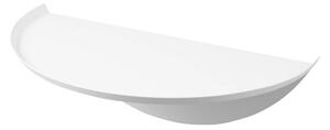 Bílá kovová police 40 cm Tower – YAMAZAKI