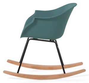 Houpací židle Harlingen (smaragdová). 1009095